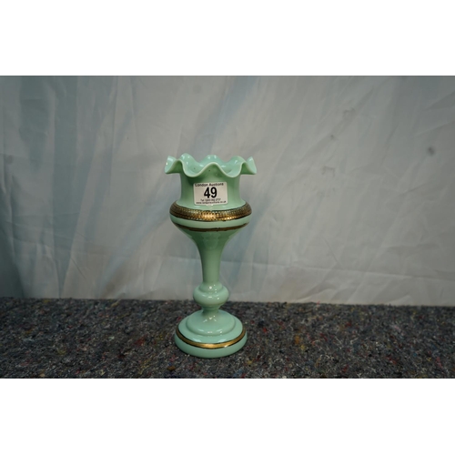 49 - 19th Century Opaline Glass Vase