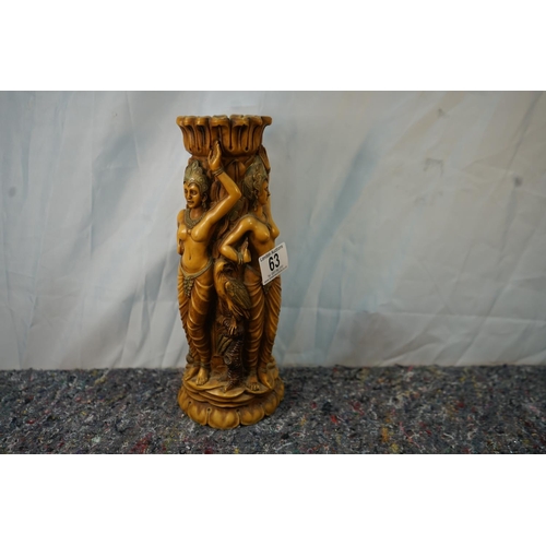 63 - Goddess Candle Vase