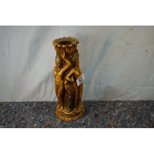 63 - Goddess Candle Vase