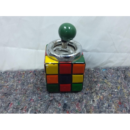 135 - Vintage Rubix Cube Ashtray