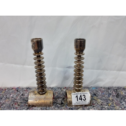 143 - Pair of Unusual Candlesticks