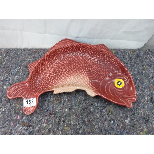 152 - Large Vintage Fish Platter