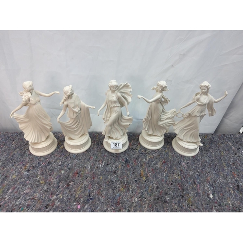 187 - Group of 5 Wedgwood 