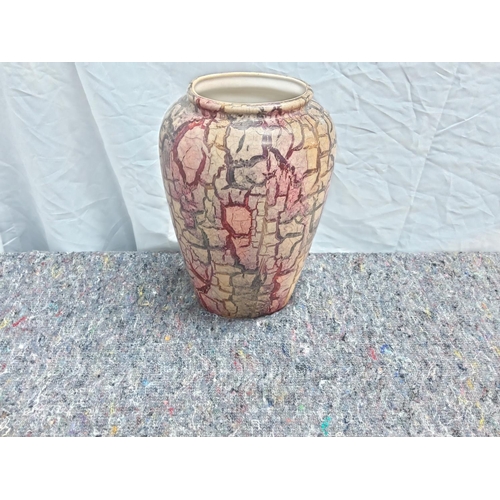 242 - Vintage Large W. German Lava Studio Pottery Vase