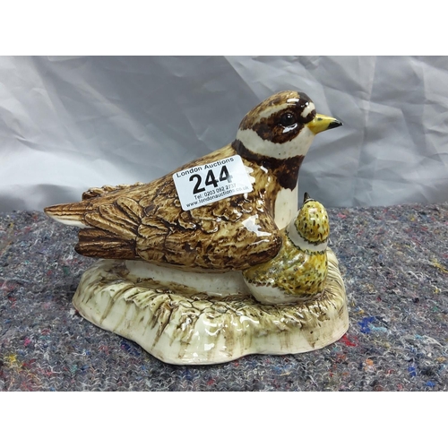 244 - Bird Figurine-Signed