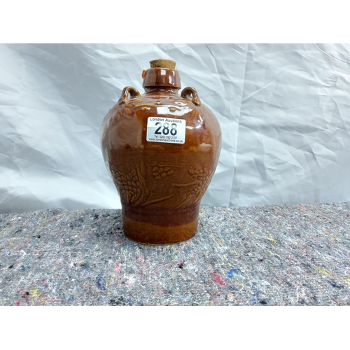 288 - Old Chinese Stoneware Flagon