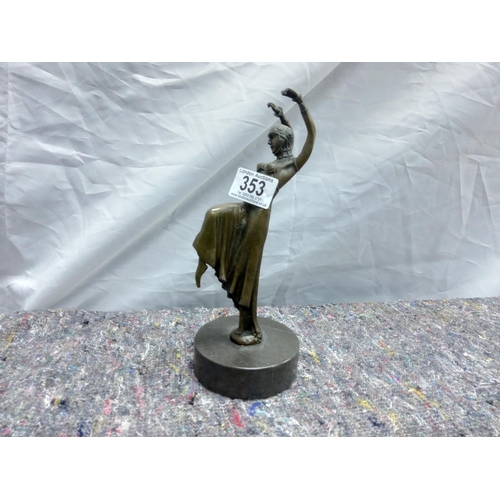 353 - Repro Bronze Figurine