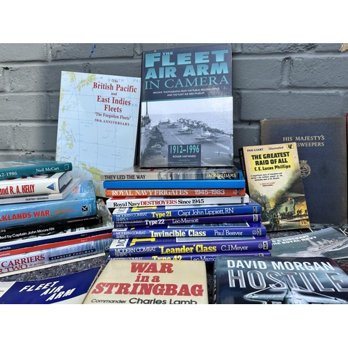 508 - Bag of Books Relating to the Navy, Falklands etc