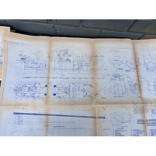 515 - Collection of Warship Technical Drawings