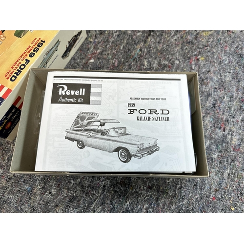 525 - Revell 1959 Ford Fairlane 500 Skyliner Modelling Kit Special Edition (unused)