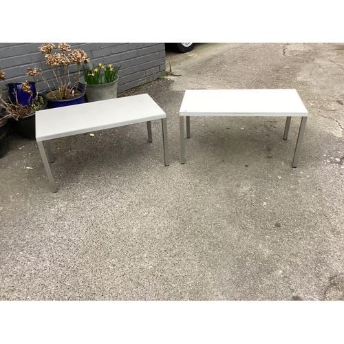 779 - Pair of Vintage Mid Century Formica Top Coffee Tables