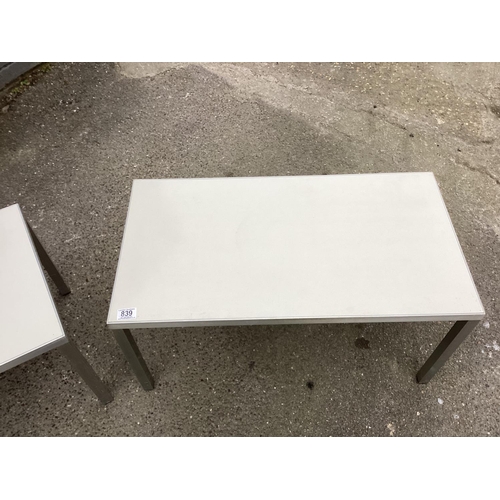 779 - Pair of Vintage Mid Century Formica Top Coffee Tables