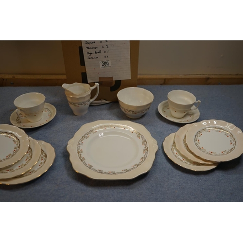 781 - Old Royal Bone China Tea Set