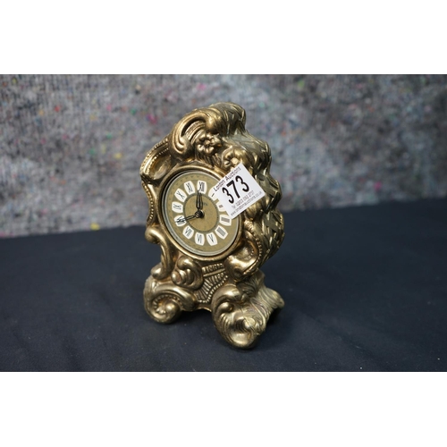 808 - Vintage Presta Brass Clock