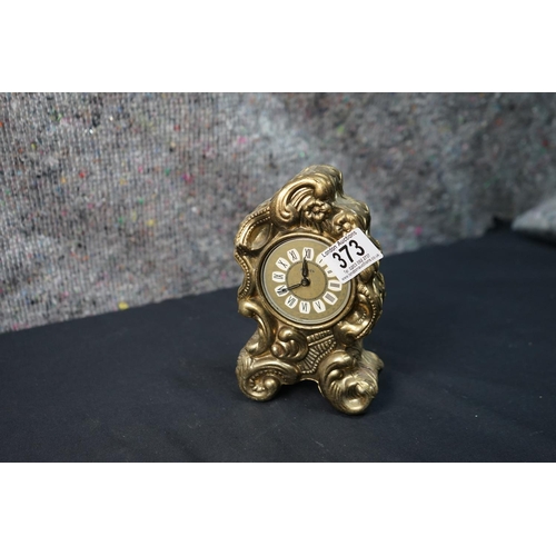 808 - Vintage Presta Brass Clock