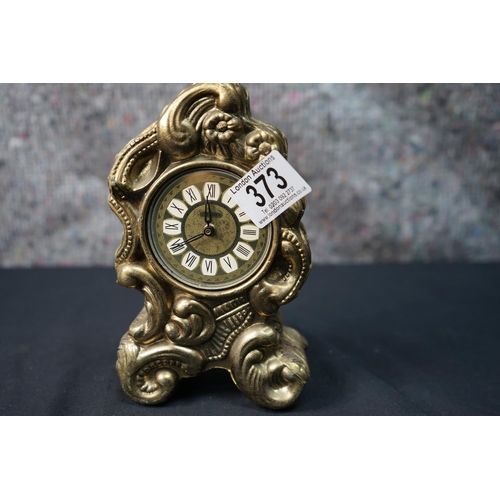 808 - Vintage Presta Brass Clock