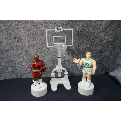 809 - Retro Basketball Mechanical Toy (plastic)