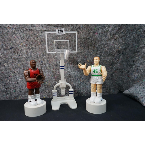 809 - Retro Basketball Mechanical Toy (plastic)