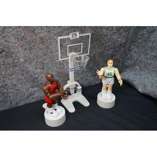 809 - Retro Basketball Mechanical Toy (plastic)