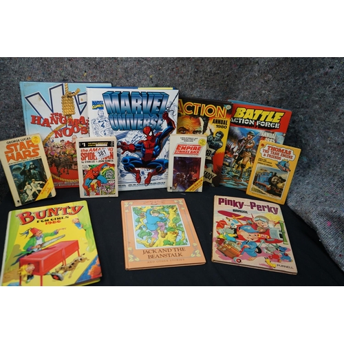 810 - Good Lot of Books etc incl. Marvel & Star Wars