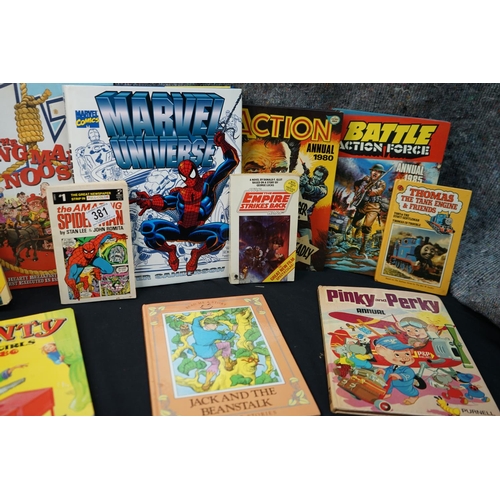 810 - Good Lot of Books etc incl. Marvel & Star Wars