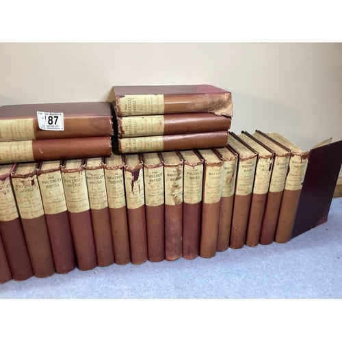 815 - The Waverley Novels-A Collection of 33 Volumes 1879