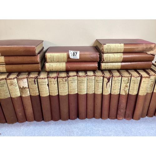 815 - The Waverley Novels-A Collection of 33 Volumes 1879