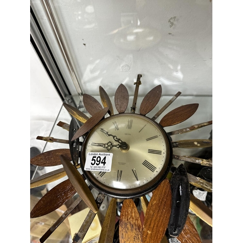 309 - Vintage Smiths Clock af