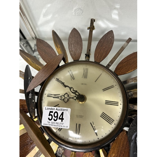 309 - Vintage Smiths Clock af