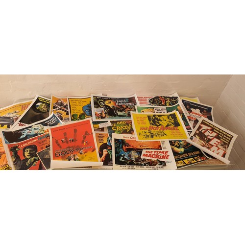 17 - Large lot of retro / vintage film poster prints - Approx 25