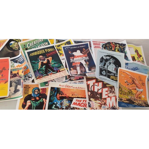 17 - Large lot of retro / vintage film poster prints - Approx 25