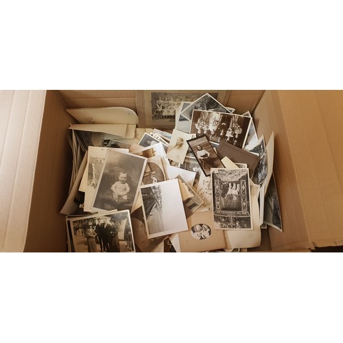 56 - Large selection of old photographs etc.