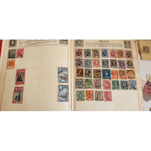 19 - Album containing various old stamps