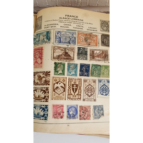 19 - Album containing various old stamps