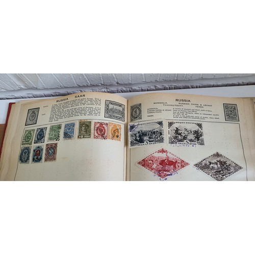 19 - Album containing various old stamps