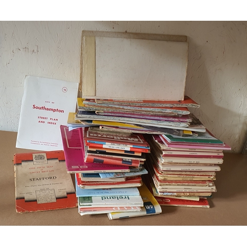 71 - Lot of old maps / ordnance survey maps etc.