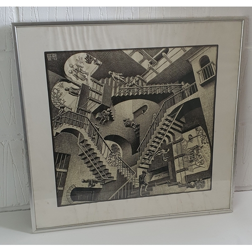 72 - Framed and Glazed - Vintage Relativity print