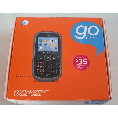 84 - Boxed Alcatel mobile phone