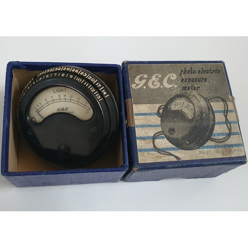 85 - Vintage G.E.C photo electric exposure Meter