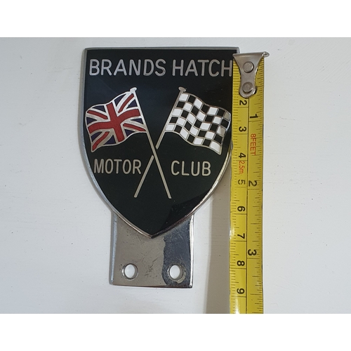 88 - Brands Hatch Motor Club Grill Badge