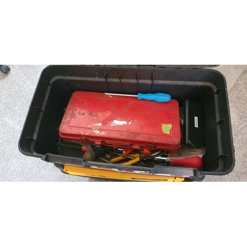 87 - Large trolley toolbox containing a large qty of tools