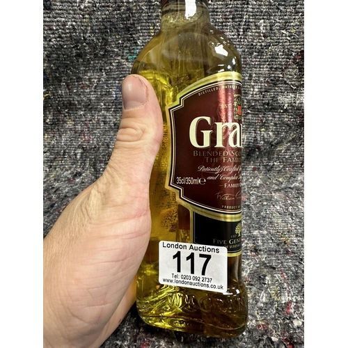 117 - 35cl Bottle of Grants Scotch Whisky