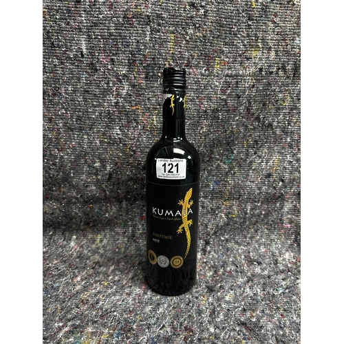 121 - Bottle of 2017 Kumala Pinotage Red Wine