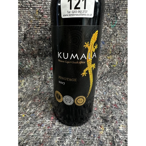 121 - Bottle of 2017 Kumala Pinotage Red Wine