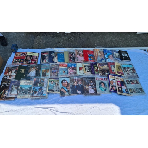 679 - Large Lot of Royalty Ephemera-Books, Magazines etc