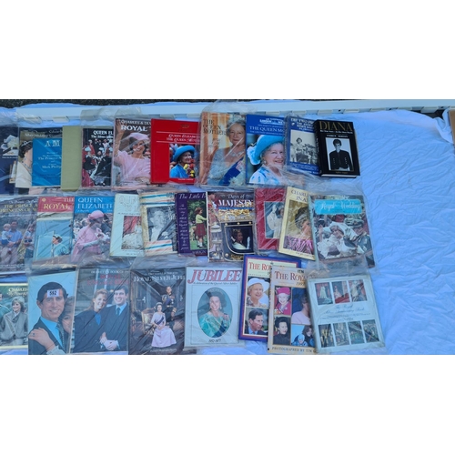 679 - Large Lot of Royalty Ephemera-Books, Magazines etc