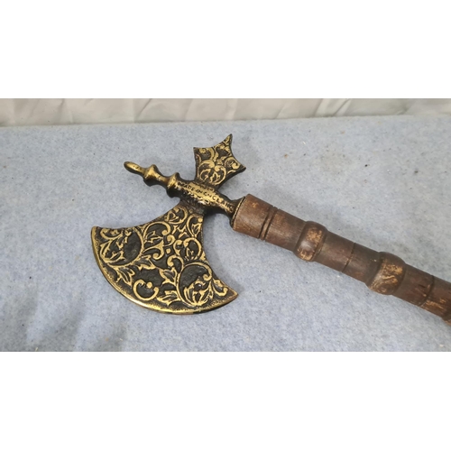 681 - A pair of Medieval Style Decorative weapons