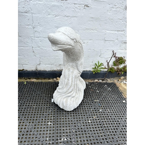 700 - Garden Statue-55cm Dolphin