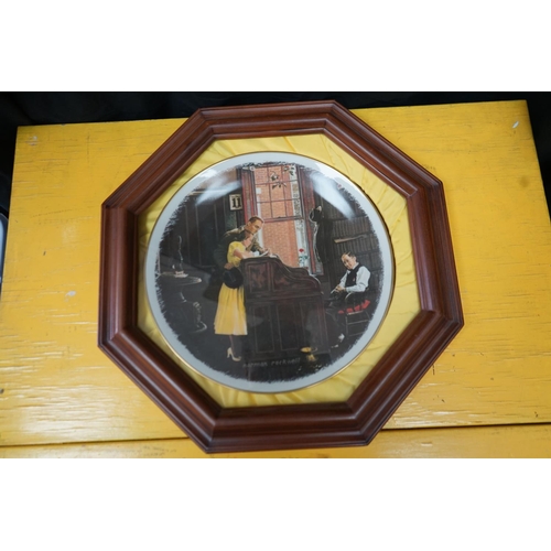 706 - Gorham-Norman Rockwell Collectors Plate