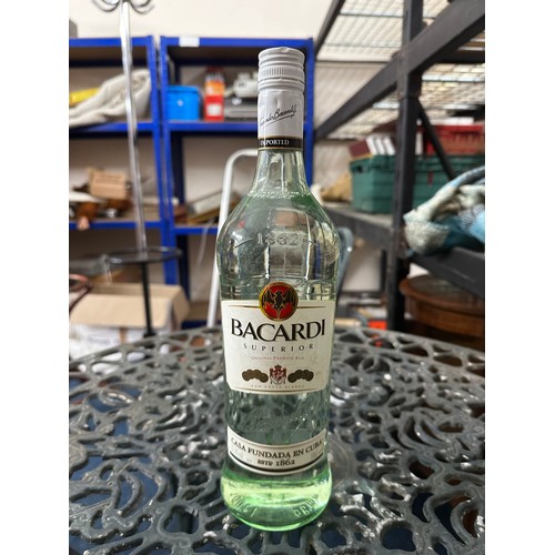 728 - 1 Litre Bottle of Bacardi Rum